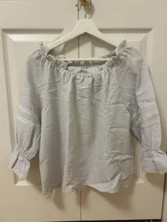 MAJESTIC LEGON オフショルダー五分袖ブラウス