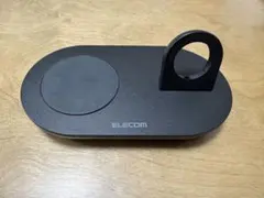 ELECOM ワイヤレス充電器 W-QA24BK(ケーブルなし)