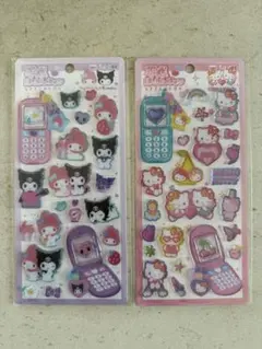 【正規品】 平成はっぴーフォン第二弾♡クロミマイメロ✖️キティ2枚