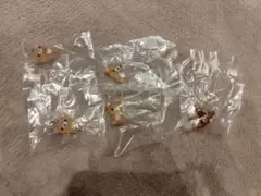 リラックマ　rilakkuma　クリアマスコットチャーム　めじるしアクセサリー