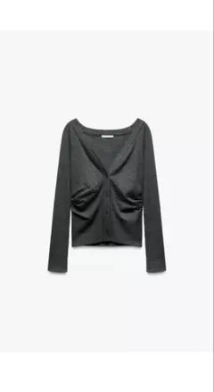 ソフトリブジャケット ダークグレー