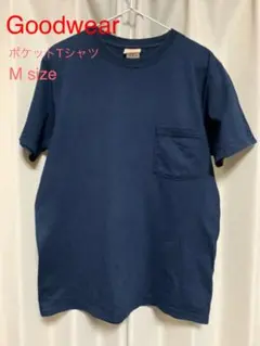 美品　Goodwearポケット Tシャツ /ヘビーオンス/ アメリカ製のサムネイル
