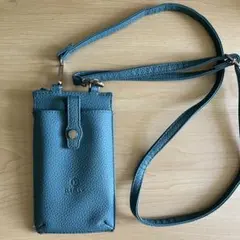 D.KELLY スマホショルダーバッグ ブルーのサムネイル
