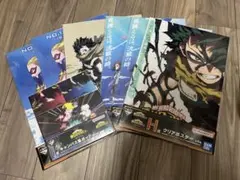 ヒロアカ　一番くじ　幸せの上に　I賞　H賞　キャンバス風ボード　クリアポスター