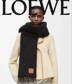 希少！新品未使用！大人気ロエベマフラー　ブラック 楽天市場】LOEWE（マフラー・スカーフ｜バッグ・小物・ブランド