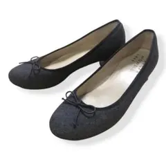 【美品】マーガレットハウエルアイデア パンプス バレエシューズ 23.5㎝のサムネイル