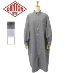 DANTON | プランサーボタンダウンシャツワンピース
