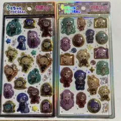 【新品・正規品】初音ミク　うるちゅるポップシール　2枚セット　CRUX