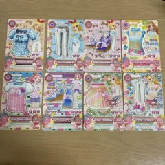 アイカツカード オーロラファンタジー エンジェリーシュガー 8枚セット