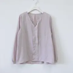 earth music&ecology 長袖ブラウス F タック スキッパーのサムネイル