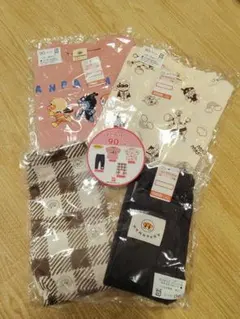 【新品】女の子　アンパンマン　半袖Tシャツ　レギンス　4点おまとめ