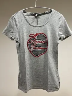 Armani Jeans アルマーニジーンズ Tシャツ グレー ロゴ Mのサムネイル