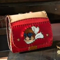 【新品】紅の豚 オジャガデザイン ショートウォレット ポルコのサムネイル
