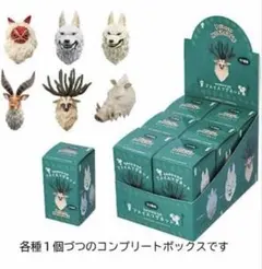 もののけ姫 もののけたちのフェイスマグネット 全６種類 未開封 スタジオジブリのサムネイル