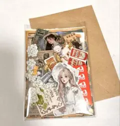 コラージュ素材おすそ分け 海外紙モノセット