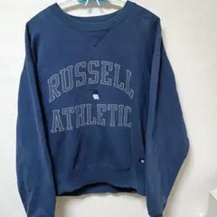希少 90s Russell Athletic スウェット USA製 刺繍ロゴ