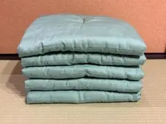 【バラ売可】夏座布団5枚セット 西陣織正絹 絹100% 紗織 箱入 客用 高級 バラ売可】夏座布団5枚セット 西陣織正絹 絹100% 紗織 箱入 客用 高級