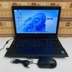Y117 NECノートパソコンWEBカメラSSD高速Windows11オフィス付 - メルカリ