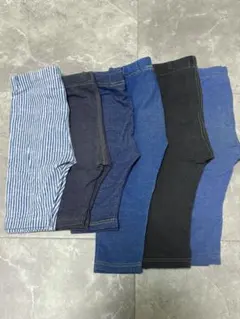 UNIQLO ユニクロ ベビー デニム レギンス 6枚セット 西松屋 80 70