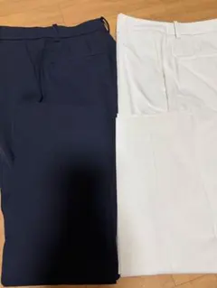 ネイビー カジュアルパンツ