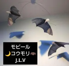 ￥1650→￥1500 コウモリ　ハロウィン　蝙蝠　鳥 モビール