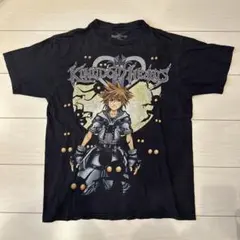 キングダムハーツ　ディズニーロゴ入り公式製品　レアＴシャツ　00s