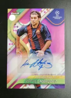【世界75枚限定】topps ラファエル・マルケス 直筆サイン auto UCC