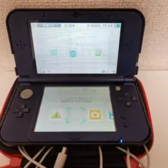 New Nintendo 3DS LL メタリックブルー　 充電器・SDカード