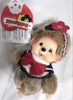 JOL モンチッチ 5周年 限定 ぬいぐるみ　キーホルダー　激レア商品 モンチッチ JOLコラボ5周年記念ぬいぐるみ らぶちっち - メルカリ