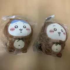 ちいかわ たぬきだもんくじ B賞 ちいかわ・ハチワレセット