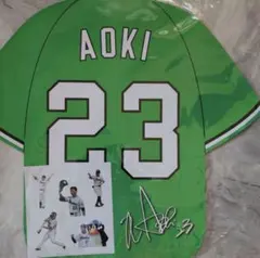 青木宣親　引退記念ユニフォーム 青木宣親 引退記念グッズ（第4弾） 青木宣親プロデュース引退