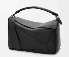 2026 新作 LOEWE パズルバッグ ブラック サプルグレインカーフ ロエベ