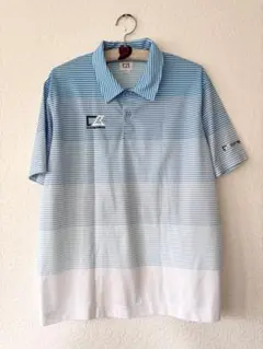 FIDES GOLF ポロシャツ ホワイト サックス Sサイズ - メルカリ