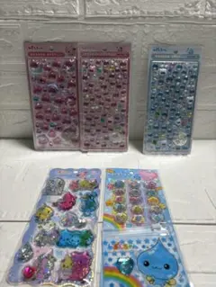 『正規品　新品未使用品』しずくちゃん　シールセット　Bセット　５点