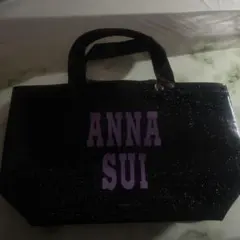 新品未使用　ANNA SUI ラメ入り エナメル調 ミニハンドバッグ