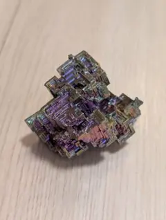 ビスマス結晶 原石 鉱物標本 70g