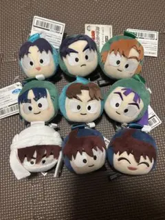 忍たま乱太郎　フェイスバッジ 9個セット　まとめ売り