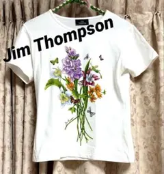 JIM THOMPSON 花柄プリント Tシャツ ホワイトのサムネイル