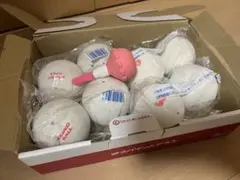 ソフトテニス公認球　アカエム　ケンコー　空気入れ付き