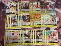 青黄ハンコック デッキパーツ 蒼海の七傑 sr r ノーマル 4コン