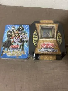 遊戯王 コレクターズティン 2004 缶 シュリンク付き未開封 - メルカリ