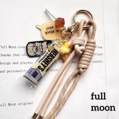 B65じゃらじゃらキーホルダー　バッグチャームキーリング カフェチョコお菓子