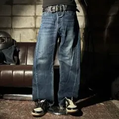 VOLCOM W32 デニム　ストリート　grunge Y2K ヒゲ　色落ちのサムネイル