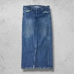 Levi’s 550 W38ワイドデニム Y2K ルーズ バギー濃紺 リーバイス