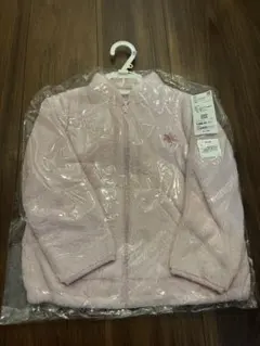 ユニクロ　ピンク フリースジャケット 100cm