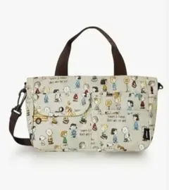 シフレ　2wayミニトートバックインバッグ　スヌーピー