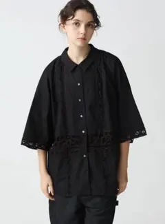 ヨルシカ 一人称 ロングシャツB ブラック Lサイズ - メルカリ