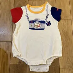 ホットビスケッツ　半袖ロンパース　70