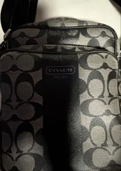 COACH コーチ ショルダーバッグ シグネチャー ブラック