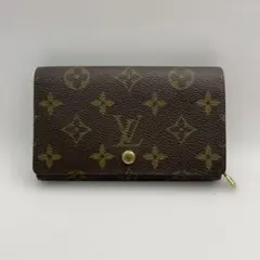 ルイヴィトン　モノグラム ポルトモネビエトレゾール　折財布